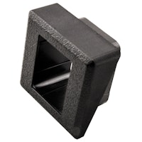 Coin entry bezel, black