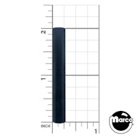 Hex spacer 1/4 inch f-f 8-32 x 2 inch black