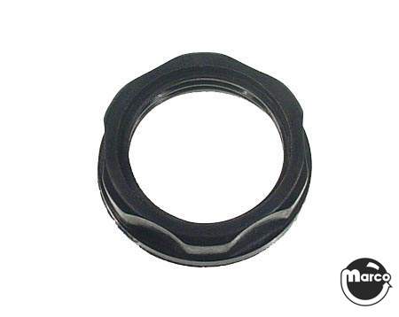 Nut - video pushbutton black nylon