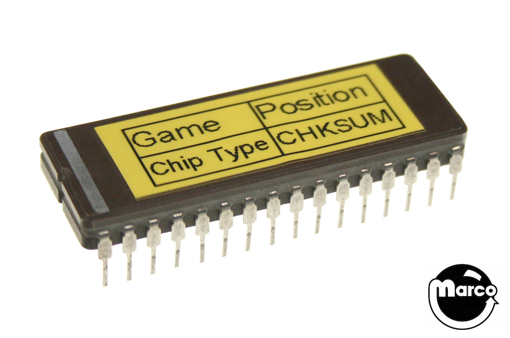 IC - 28 pin DIP EPROM Data East PIA Test