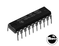 IC - 20 pin DIP PAL16R4 U15 display