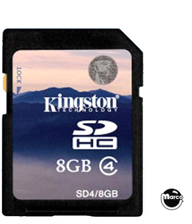 Memory - SD card 8 GB