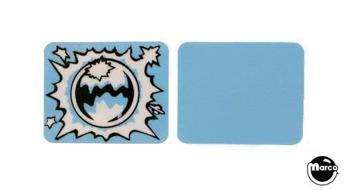SILVERBALL MANIA (Bally) Spinner decals