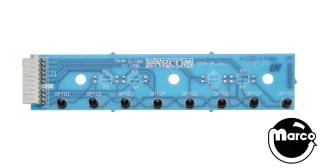 Opto board - Capcom receiver 8 pos.