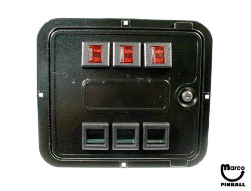 Coin Door - Capcom 3 slot