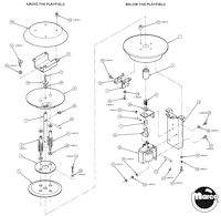 HERCULES (Atari) Thumper bumper assembly