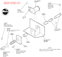 HERCULES (Atari) Kicker assembly