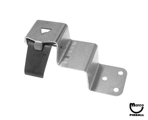Gate rebound assembly