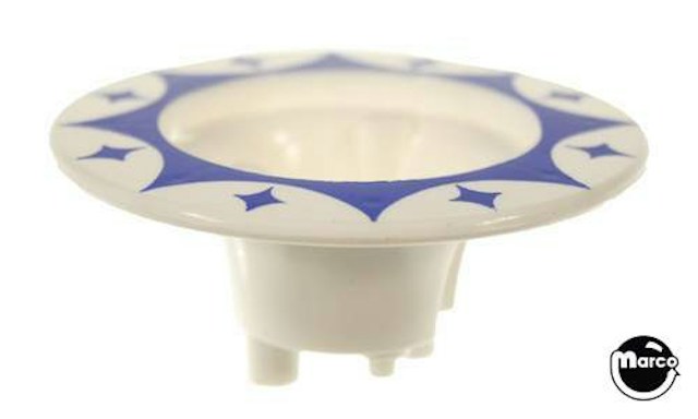 Pop bumper body Gottlieb diamond blue D10435