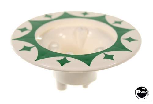 Pop bumper body Gottlieb diamond green D10435
