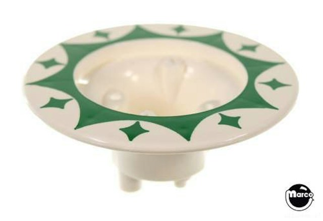 Pop bumper body Gottlieb diamond green D10435