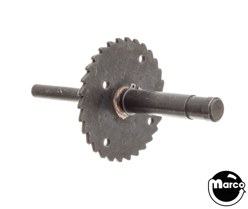 Ratchet gear and shaft Gottlieb