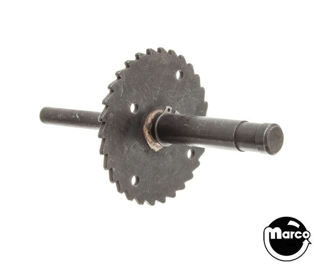 Ratchet gear and shaft Gottlieb