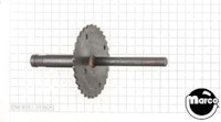 Ratchet gear and shaft Gottlieb