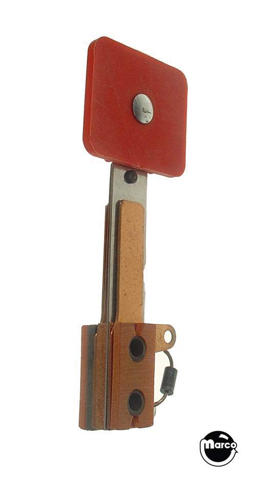 Target switch - rectangular wide red