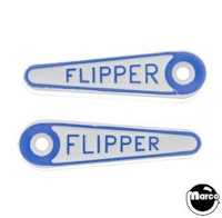 Flipper - 2 inch flat top w/ hole Set (2)