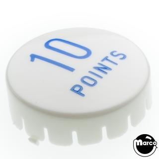 Pop bumper cap '10 Points' GTB blue A-11423
