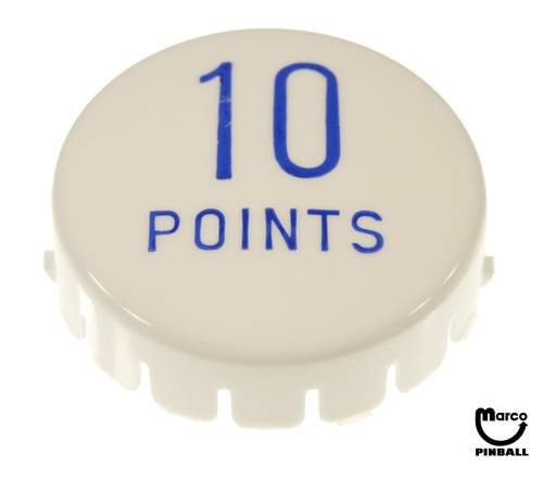 Pop bumper cap "10 Points" GTB blue