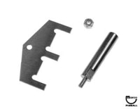 Armature with drop target reset plate