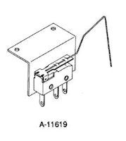 Switch assembly - shooter lane