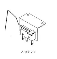 Switch assembly - shooter lane
