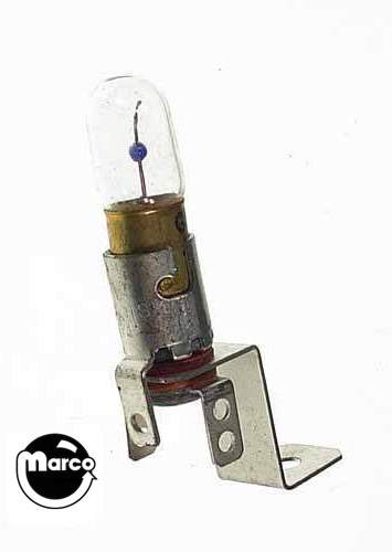 Lamp socket with lamp