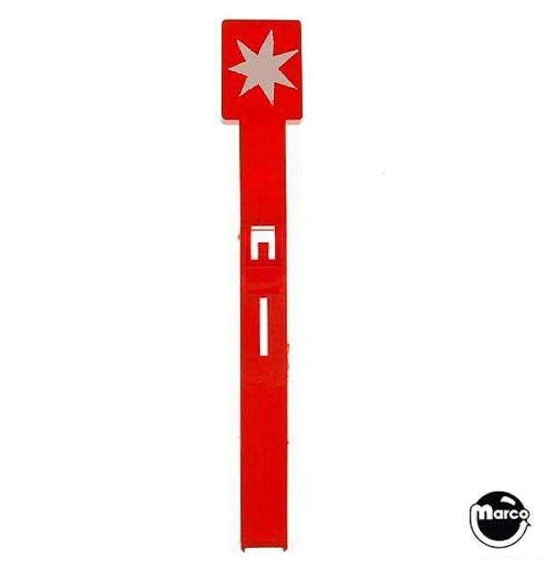 Drop target GTB red/white star
