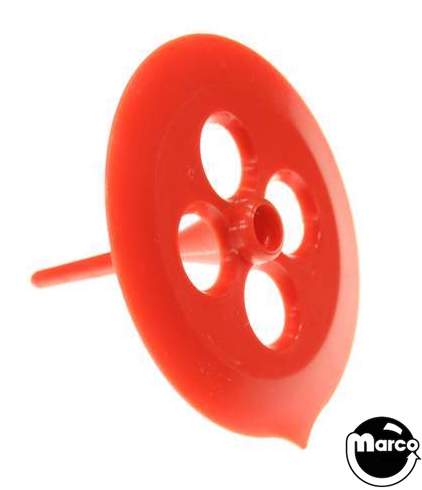 Pop bumper skirt 4 hole dead red