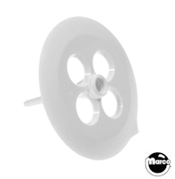 Pop bumper skirt 4 hole dead white