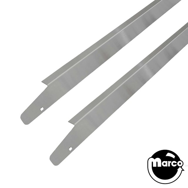 Side Rail Set (2) Bally/Williams 51-5/8 Inch Stainless Steel