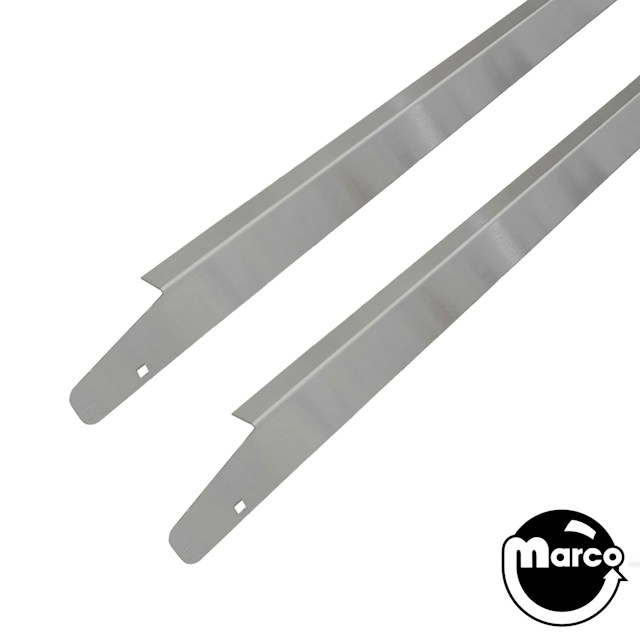 Side Rail Set (2) Bally/Williams 51-5/8 Inch Stainless Steel