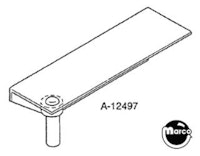 Hinge assembly upper insert