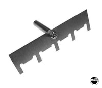 Plunger and 5 bank reset plate assembly