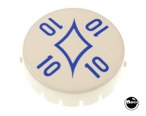 Pop bumper cap GTB Diamond 10 point blue