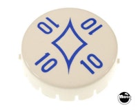 Pop bumper cap GTB Diamond 10 blue