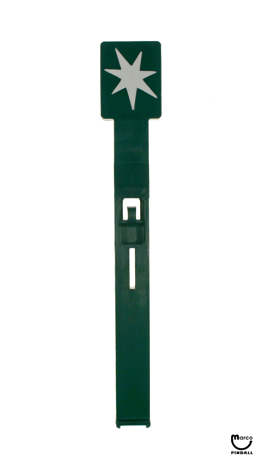 Drop target GTB green/white star