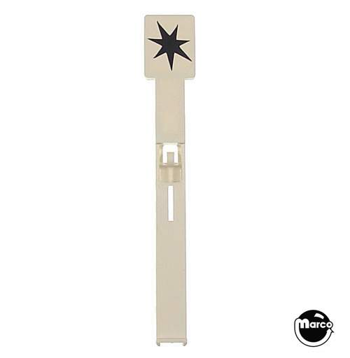 Drop target GTB white/black star