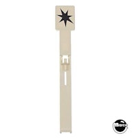 Drop target Gottlieb&reg; white/black star