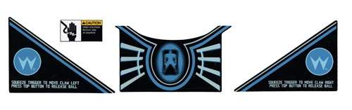 DEMOLITION MAN (Williams) Decal apron