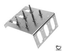 Bracket - 3 bank drop target & stud assy