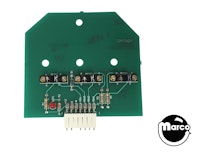 Drop target 3 bank opto PCB assembly Williams USE PTK-13609