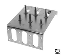 Bracket - 3 bank drop target & stud assy
