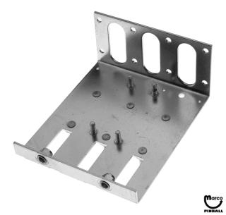 Bracket - 3 bank drop target & stud assy