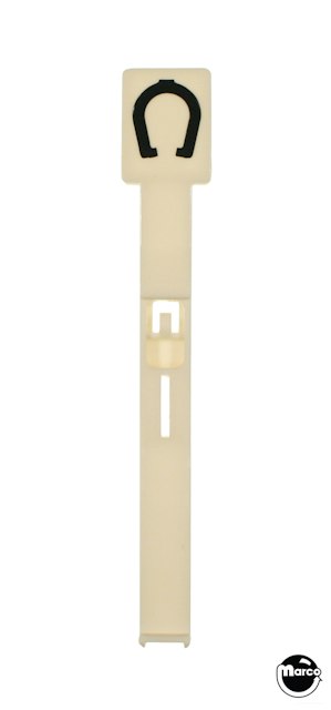 Drop target GTB horseshoe white/black