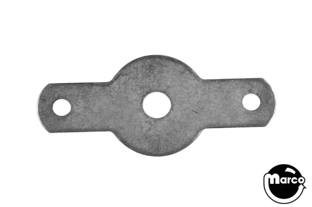 Backing plate for flipper pushbutton P-1566