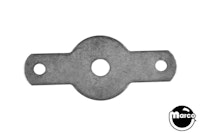 Backing plate for flipper pushbutton P-1566