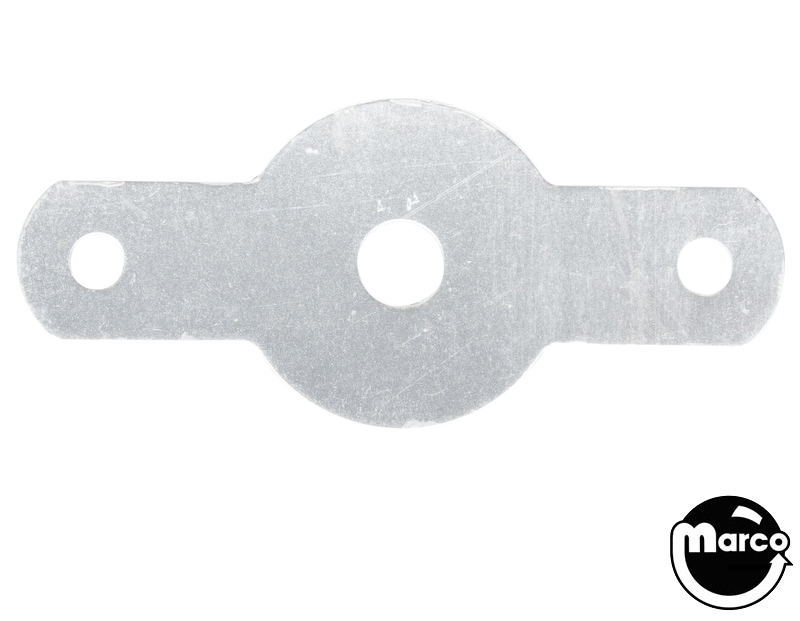 Backing plate plastic pushbutton