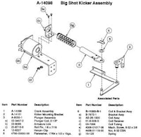 Crank assembly - Big Shot