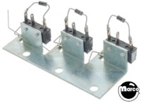 FUNHOUSE (Williams) Triple switch assembly