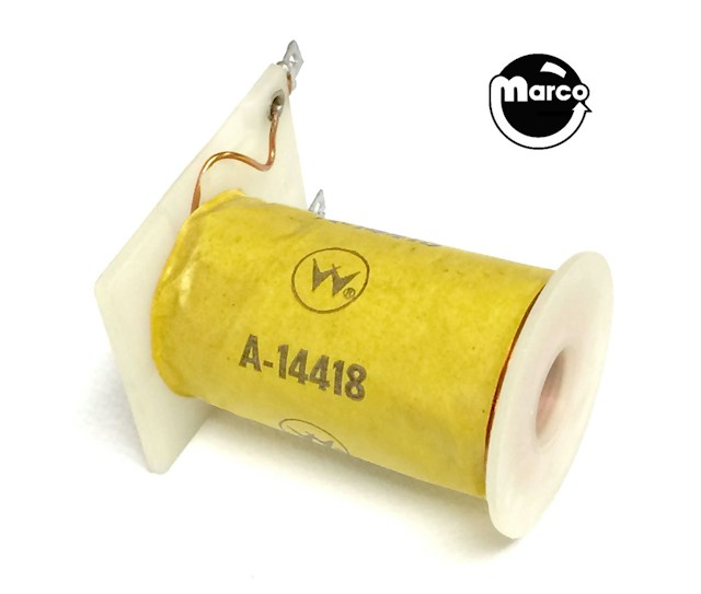 Audio circuit x-over coil assembly no sleeve